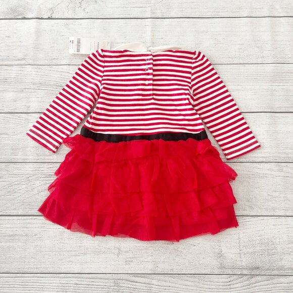 NWT Gymboree Holiday Striped Dress - Picture 5 of 5
